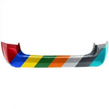 KIA SEDONA MINIVAN REAR BUMPER COVER PRIMED (EX/LX MDL)(W/O SENSOR)(LWB)**CAPA** OEM#866114D001 2006-2014 PL#KI1100133C