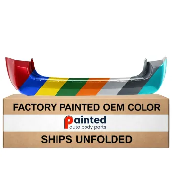 KIA SEDONA MINIVAN REAR BUMPER COVER PRIMED (EX/LX MDL)(W/O SENSOR)(LWB)**CAPA** OEM#866114D001 2006-2014 PL#KI1100133C
