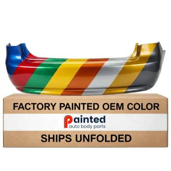 KIA OPTIMA  (New Style)(W/1PC H/L) REAR BUMPER COVER PRIMED (W/O CHROME PKG) OEM#866112G001 2006-2008 PL#KI1100134