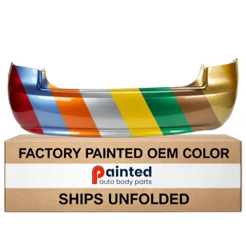 KIA OPTIMA (New Style)(W/1PC HEAD/LAMP) REAR BUMPER COVER PRIMED (W/O CHROME PKG)**CAPA** OEM#866112G001 2006-2008 PL#KI1100134C