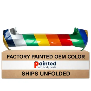 KIA SEDONA MINIVAN REAR BUMPER COVER PRIMED (BASE MDL)(SHORT WB) **CAPA** OEM#866114D101 2007-2011 PL#KI1100139C