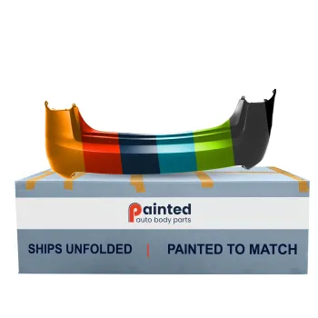 KIA FORTE SEDAN REAR BUMPER COVER PRIMED OEM#866111M000 2010-2013 PL#KI1100145