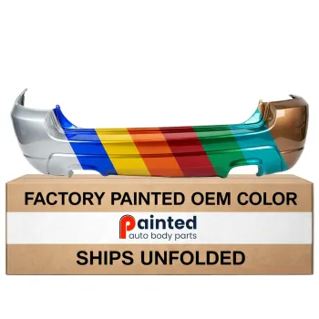 KIA SPORTAGE REAR BUMPER COVER PRIMED (2.7L)(W/O FLARE)**CAPA** OEM#866111F500 2009-2010 PL#KI1100150C