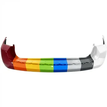 KIA SEDONA MINIVAN REAR BUMPER COVER PRIMED (EX/LX MDL)(W/ 3 SENSOR)(LWB)**CAPA** OEM#866114D012 2009-2014 PL#KI1100163C