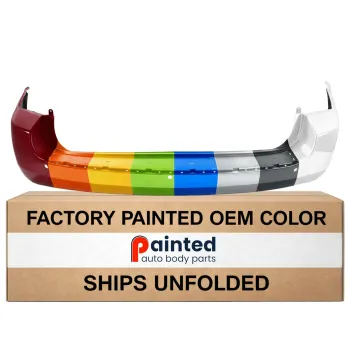 KIA SEDONA MINIVAN REAR BUMPER COVER PRIMED (EX/LX MDL)(W/ 3 SENSOR)(LWB)**CAPA** OEM#866114D012 2009-2014 PL#KI1100163C
