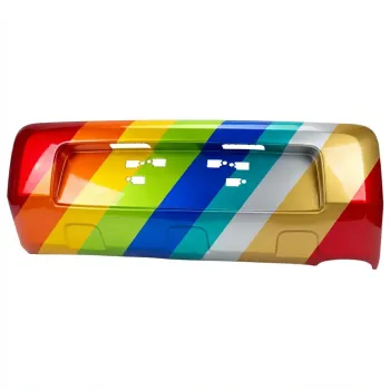 KIA SOUL  REAR BUMPER CENTER COVER PLATE ( WO/ROCKER MLDG) OEM#866112K100 2010-2011 PL#KI1100164