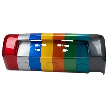 KIA SOUL  REAR BUMPER CENTER COVER PLATE ( WO/ROCKER MLDG)**CAPA** OEM#866112K100 2010-2011 PL#KI1100164C