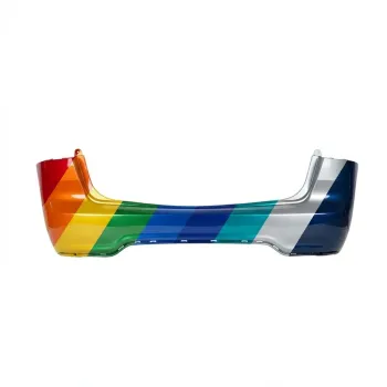 KIA RIO SEDAN REAR BUMPER COVER PRIMED OEM#866111W000 2012-2015 PL#KI1100167