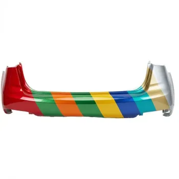 KIA FORTE SEDAN REAR BUMPER COVER PRIMED OEM#86611A7000 2014-2016 PL#KI1100176