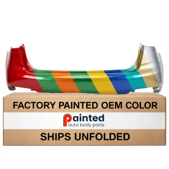 KIA FORTE SEDAN REAR BUMPER COVER PRIMED OEM#86611A7000 2014-2016 PL#KI1100176