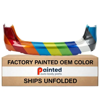 KIA FORTE SEDAN REAR BUMPER COVER PRIMED **CAPA** OEM#86611A7000 2014-2016 PL#KI1100176C
