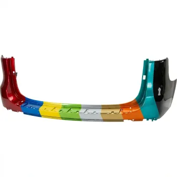 KIA SEDONA MINIVAN  REAR BUMPER UPPER COVER PRIMED (W/SENSOR)(L/LX/EX/SX)(FROM 8-22-14) **CAPA** OEM#86610A9020 2015-2018 PL#KI1100198C