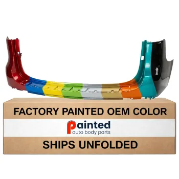 KIA SEDONA MINIVAN  REAR BUMPER UPPER COVER PRIMED (W/SENSOR)(L/LX/EX/SX)(FROM 8-22-14) OEM#86610A9020 2015-2018 PL#KI1100198