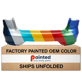 KIA RIO SEDAN  REAR BUMPER COVER PRIMED **CAPA** OEM#866111W500 2016-2017 PL#KI1100200C
