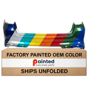 KIA OPTIMA REAR BUMPER COVER PRIMED W/O PARK ASSIST SYSTEM (USA)**CAPA** OEM#86611D5000 2016-2018 PL#KI1100204C