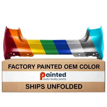 KIA OPTIMA REAR BUMPER COVER PRIMED W/PARK ASSIST SYSTEM (USA) OEM#86610D5020 2016-2018 PL#KI1100205