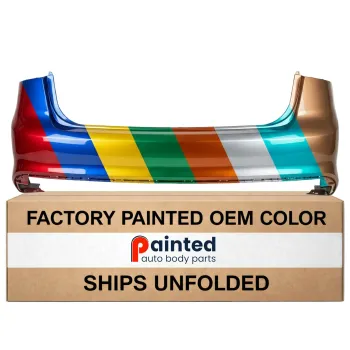 KIA FORTE SEDAN  REAR BUMPER COVER PRIMED (WO/SENSOR) OEM#86611B0000 2017-2018 PL#KI1100208
