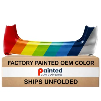 KIA FORTE SEDAN REAR BUMPER COVER PRIMED (WO/SENSOR)**CAPA** OEM#86611B0000 2017-2018 PL#KI1100208C