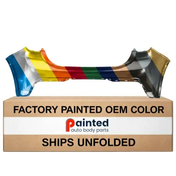 KIA RIO5 HATCHBACK  REAR BUMPER COVER PRIMED **CAPA** OEM#86610H9100 2018-2023 PL#KI1100215C