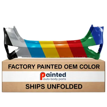 KIA FORTE SEDAN  REAR BUMPER COVER PRIMED (WO/SENSOR)**CAPA** OEM#86611M7000 2019-2021 PL#KI1100224C