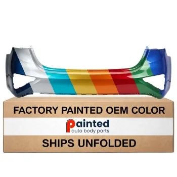 KIA FORTE SEDAN  REAR BUMPER COVER PRIMED (W/SENSOR)**CAPA** OEM#86610M7010 2019-2021 PL#KI1100225C