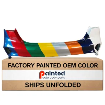 KIA FORTE SEDAN REAR BUMPER COVER PRIMED (WO/SENSOR) **CAPA** OEM#86611M7EB0 2022-2024 PL#KI1100240C