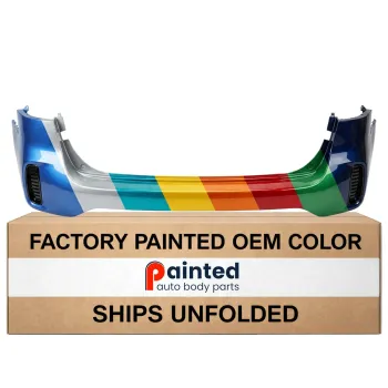 KIA SORENTO REAR BUMPER COVER PRIMED (WO/SENSOR) OEM#866111U500 2014-2015 PL#KI1114100