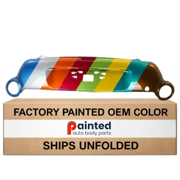 KIA SOUL REAR BUMPER COVER CENTER UPPER PRIMED **CAPA** OEM#86611B2110 2014-2016 PL#KI1114102C