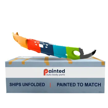 KIA SOUL REAR BUMPER COVER LOWER TXT-BLACK (BASE/LX) OEM#86612B2530 2017-2019 PL#KI1115113