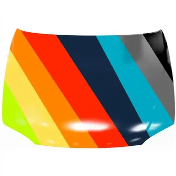 KIA SPECTRA (Old Style/W/ 1.8L) HOOD (4DR SD) OEM#0K2AA52310B 2002-2004 PL#KI1230110