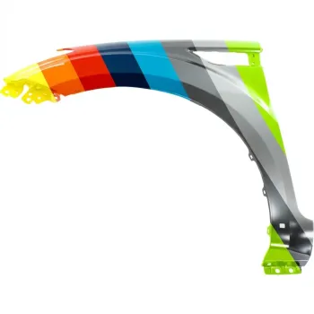 KIA SOUL FENDER LEFT (Driver Side) (W/ROCKER MLDG) OEM#663112K500 2010-2011 PL#KI1240130