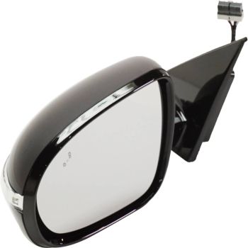 KIA SORENTO DOOR MIRROR LEFT (Driver Side) PWR/HTD/SIGNAL (W/BSD)(WO/SURROUND VIEW)(MAN-FOLD) OEM#87610C6220 2019-2020 PL#KI1320208