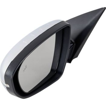 KIA OPTIMA  DOOR MIRROR LEFT (Driver Side) PWR/HTD/SIGNAL/P-FOLD (W/BSD)(USA)(CHROME) OEM#876104C550 2014-2015 PL#KI1320230