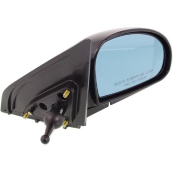 KIA SPECTRA5 HATCHBACK DOOR MIRROR RIGHT (Passenger Side) MANUAL REMOTE (PTM)(EXC EX/SX MDL)(06:TO 7-1-06) OEM#876202F201 2005-2009 PL#KI1321125
