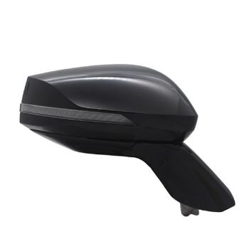 KIA SPORTAGE DOOR MIRROR RIGHT (Passenger Side) PWR/HTD/SIGNAL (SX MDL)(W/BSD)(BLACK BASE)(PTM CVR) OEM#87620P1180 2023-2025 PL#KI1321296