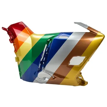 LEXUS UX 250h  FRONT BUMPER COVER PRIMED RIGHT (Passenger Side) (W/WASHER)(WO/SENSOR)(WO/F SPORT) OEM#5211276906 2019-2023 PL#LX1017103