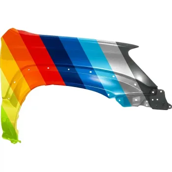 LEXUS GX 470  FENDER RIGHT (Passenger Side) (W/FLARE HOLE) OEM#5380160840 2003-2009 PL#LX1241116