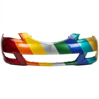 MAZDA MAZDA3 FRONT BUMPER COVER PRIMED (SD-STD)(WO/BUILT IN FOG LAMP TRIM) OEM#BNYP5003XEBB 2004-2006 PL#MA1000196