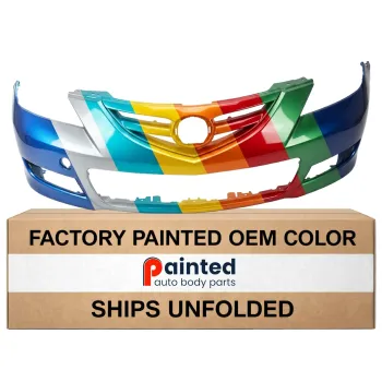 2007-2009 MAZDA 3 Front bumper OEM# BAP150031CAA PL# MA1000214