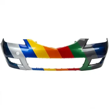 MAZDA MAZDA3 FRONT BUMPER COVER PRIMED (SD-STD) (WO/BUILT INSERT)**CAPA** OEM#BAN650031CBB 2007-2009 PL#MA1000215C