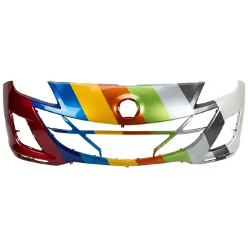 MAZDA MAZDA3 FRONT BUMPER COVER PRIMED 2.0L (BAR TYPE FOG COVER)**CAPA** OEM#BCW850031JBB 2010 PL#MA1000223C