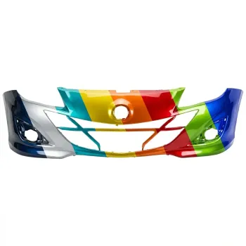 MAZDA MAZDA3  FRONT BUMPER COVER PRIMED (H/B 2.3L)**CAPA** OEM#BBN650031EBB 2010-2013 PL#MA1000232C