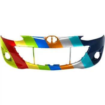 MAZDA MAZDA2 FRONT BUMPER COVER PRIMED OEM#DR6150031EBB 2011-2014 PL#MA1000233