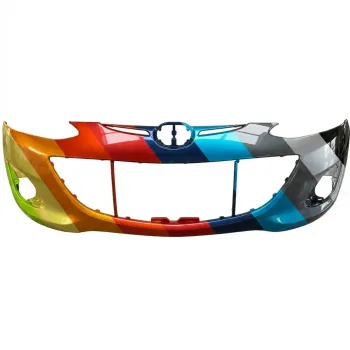 MAZDA MAZDA2 FRONT BUMPER COVER PRM**CAPA** OEM#DR6150031EBB 2011-2014 PL#MA1000233C