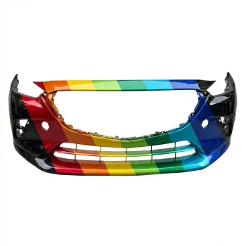 MAZDA CX-3  FRONT BUMPER COVER PRIMED (WO/LOWER CHROME MLDG)**CAPA** OEM#DK8A50031DBB 2016-2022 PL#MA1000242C