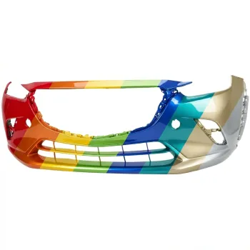 MAZDA CX-3  FRONT BUMPER COVER PRIMED (W/ LOWER CHROME MLDG) **CAPA** OEM#DL8D50031BBB 2019-2022 PL#MA1000250C