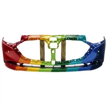 MAZDA MAZDA3 4DOORS/SEDAN  FRONT BUMPER COVER PRIMED (W/SENSOR)(JAPAN BUILT) OEM#BCKA50031EBB 2019-2024 PL#MA1000253