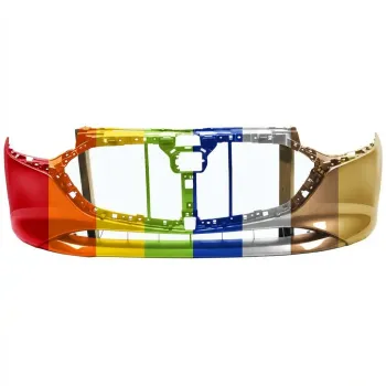 MAZDA MAZDA3 4DOORS/HATCHBACK  FRONT BUMPER COVER PRIMED (WO/SENSOR) OEM#BCKN50031DBB 2019-2024 PL#MA1000256