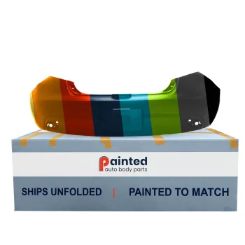 MAZDA MAZDA2 REAR BUMPER COVER PRIMED (SD-STD TYPE) (W/O Spoiler hole)**CAPA** OEM#DR6150221DBB 2011-2014 PL#MA1100205C