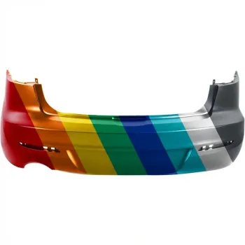 MAZDA MAZDA3 REAR BUMPER COVER PRIMED (SEDAN)(2.0L) OEM#BCW750221JBB 2012-2013 PL#MA1100209